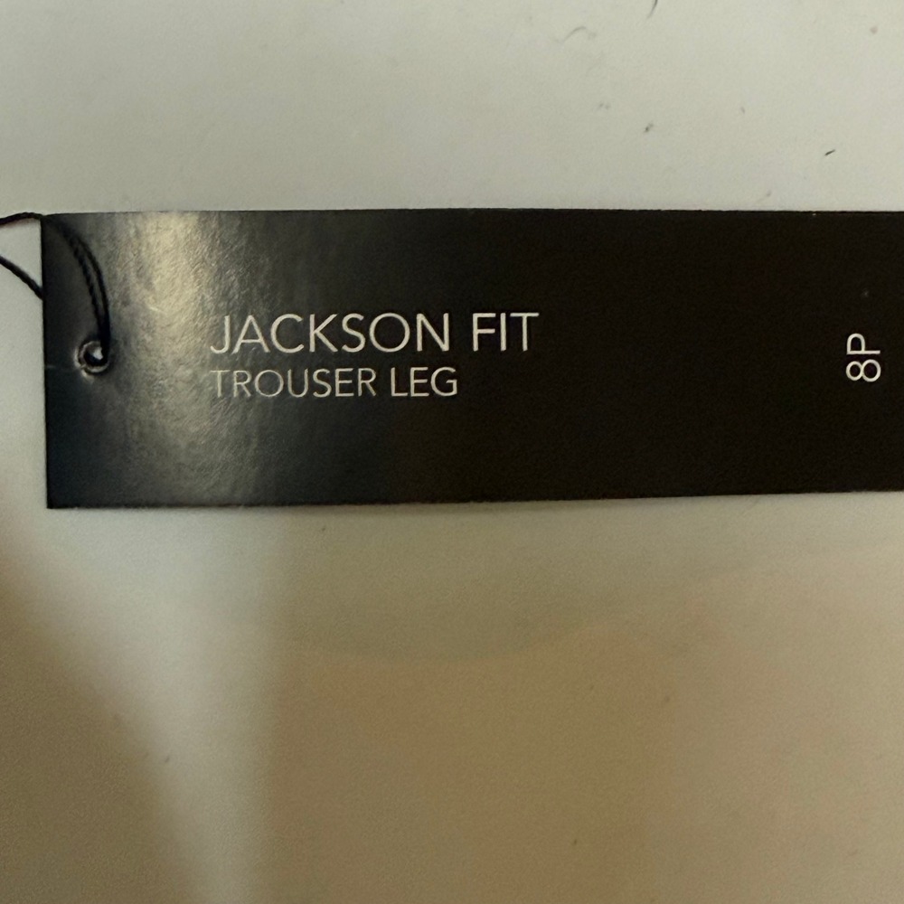 Banana Republic Jackson Fit Pants Womens 8P Gray Wool Blend Fully Lined NWT - Picture 8 of 16